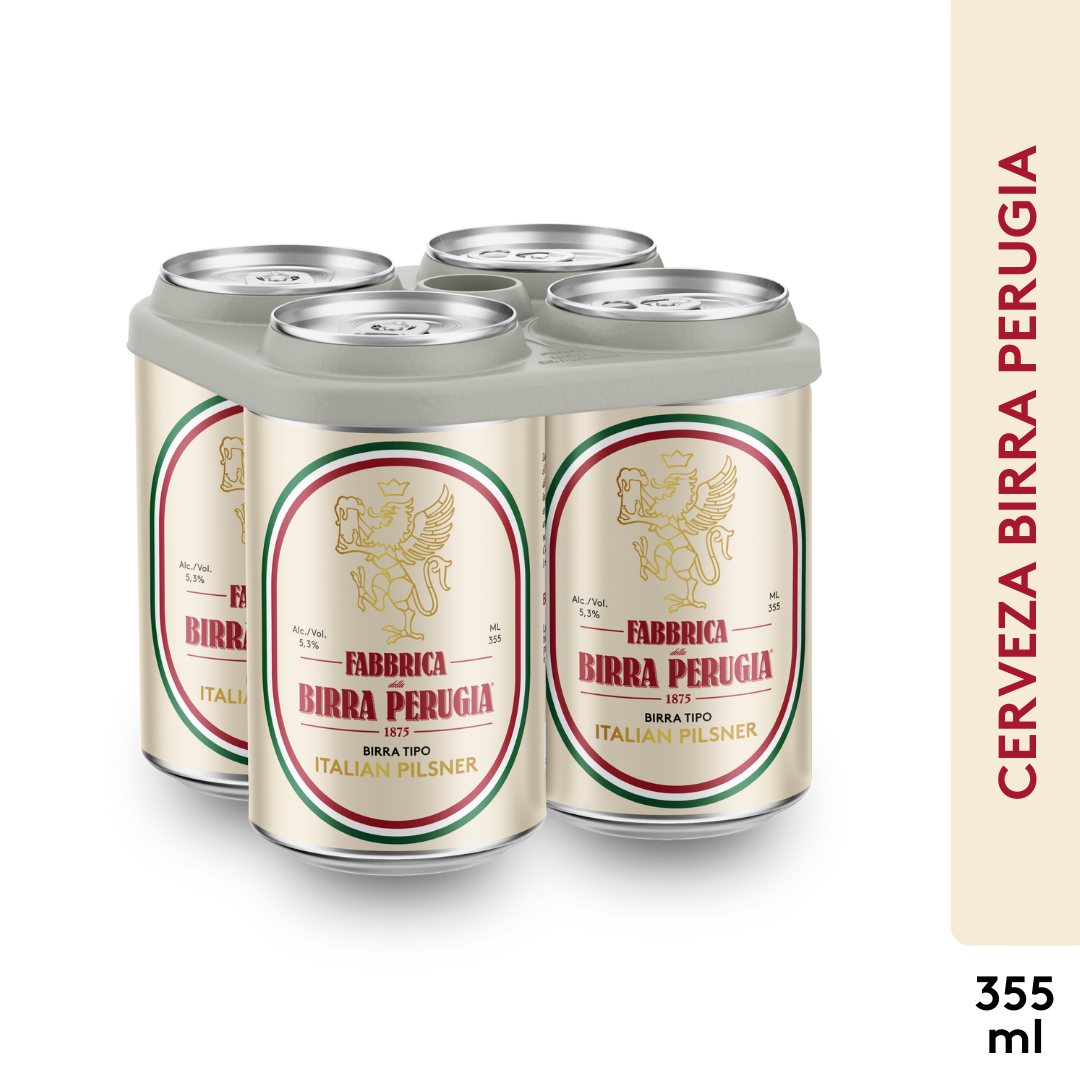 Cerveza Birra Perugia Lata - 355ml