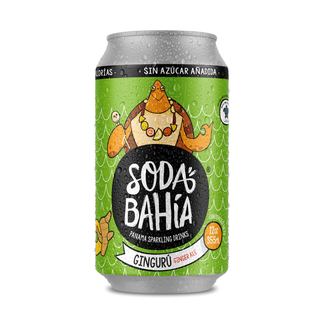 Soda Bahía Gingurú Lata - 355ml