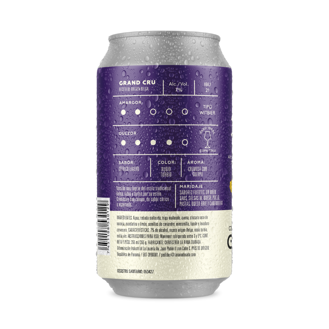 Cerveza Grand Cru Lata - 355ml