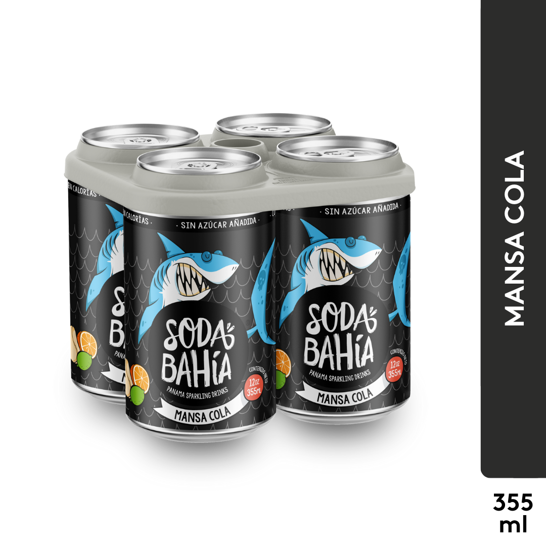 Soda Bahía Mansa Cola Lata - 355ml