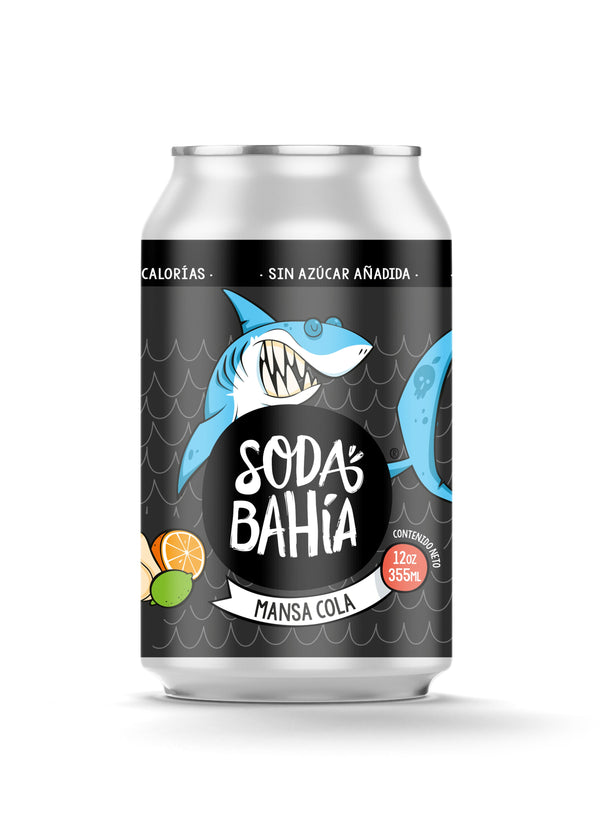 Soda Bahía Mansa Cola Lata - 355ml