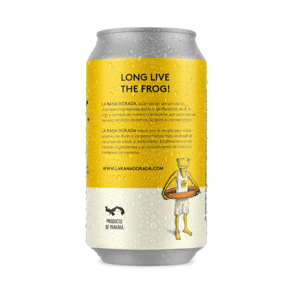 Cerveza Blanche Lata - 355ml - La Rana Dorada