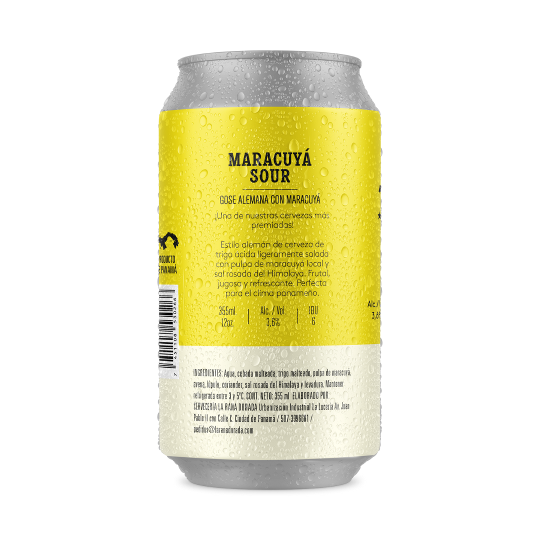 Cerveza Maracuya Sour Lata - 355ml