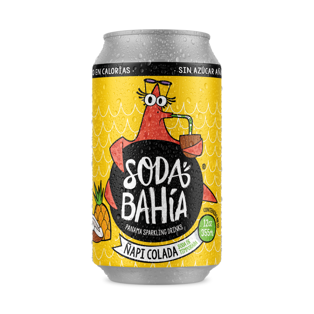 Soda Bahía Ñapi Colada Lata - 355ml