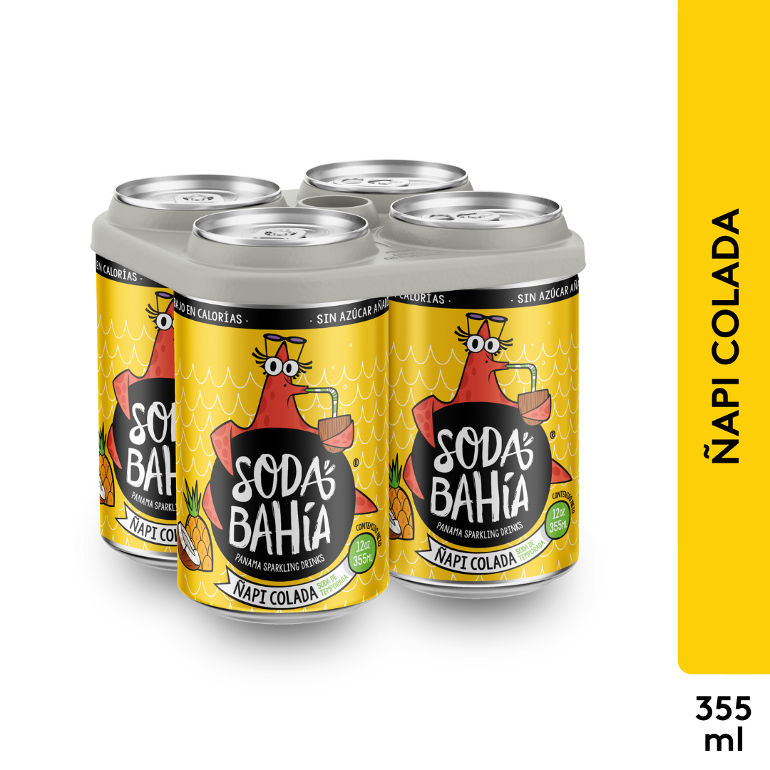 Soda Bahía Ñapi Colada Lata - 355ml