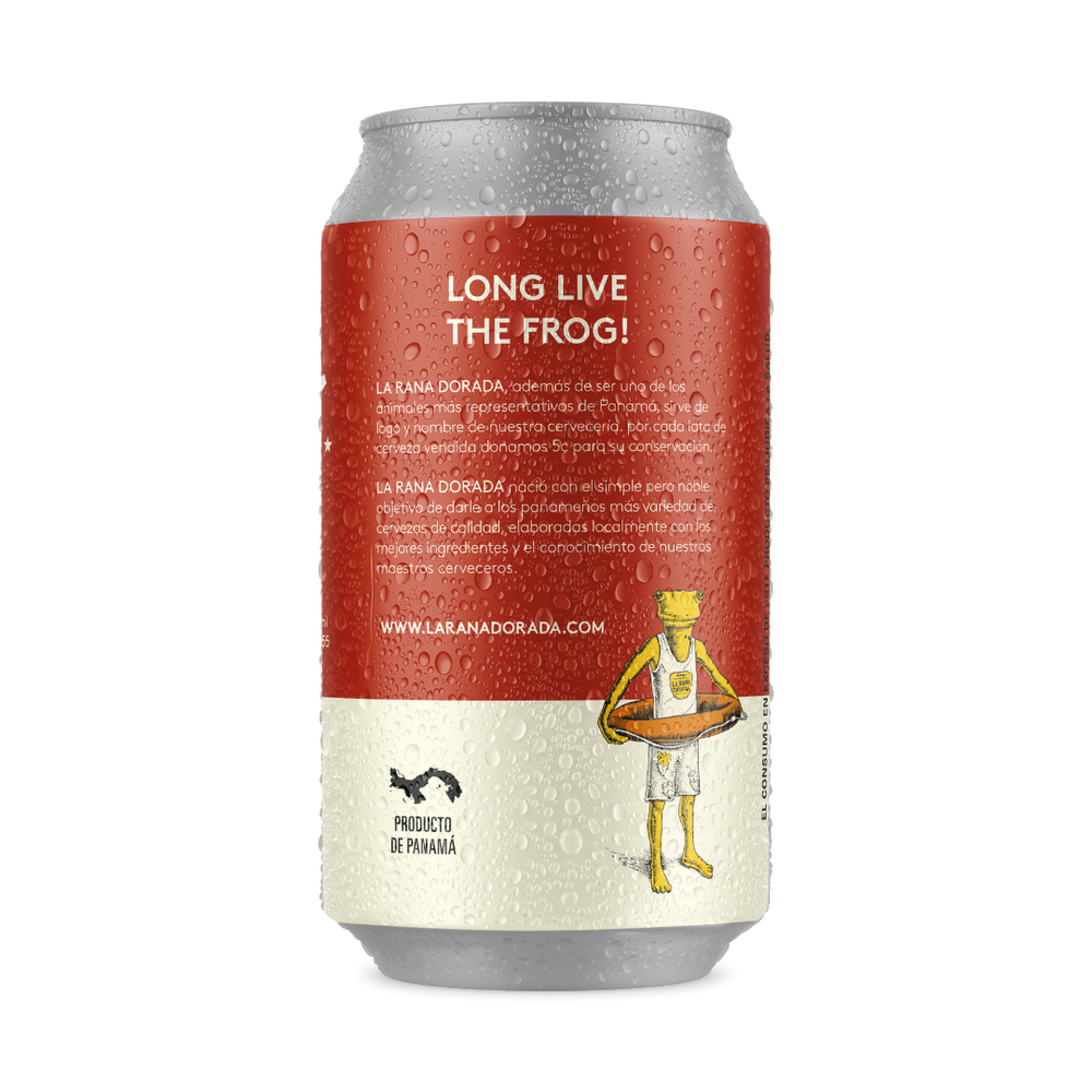 Cerveza Pale Ale Lata - 355ml - La Rana Dorada