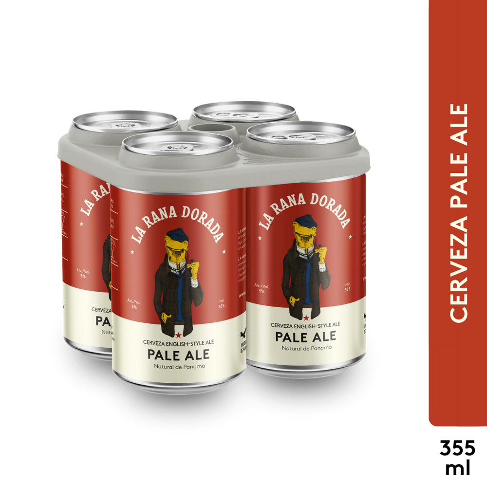 Cerveza Pale Ale Lata - 355ml - La Rana Dorada