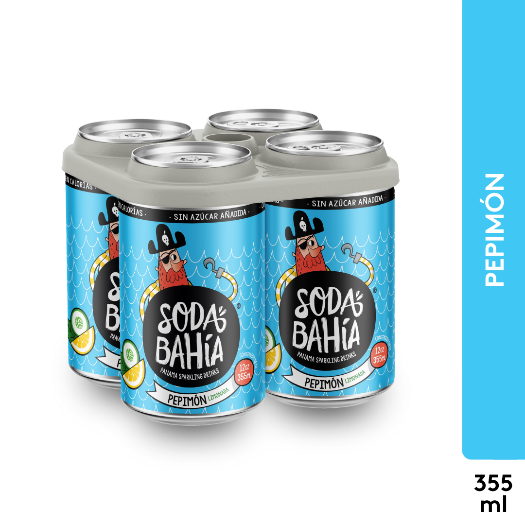 Soda Bahía Pepimón Lata - 355ml