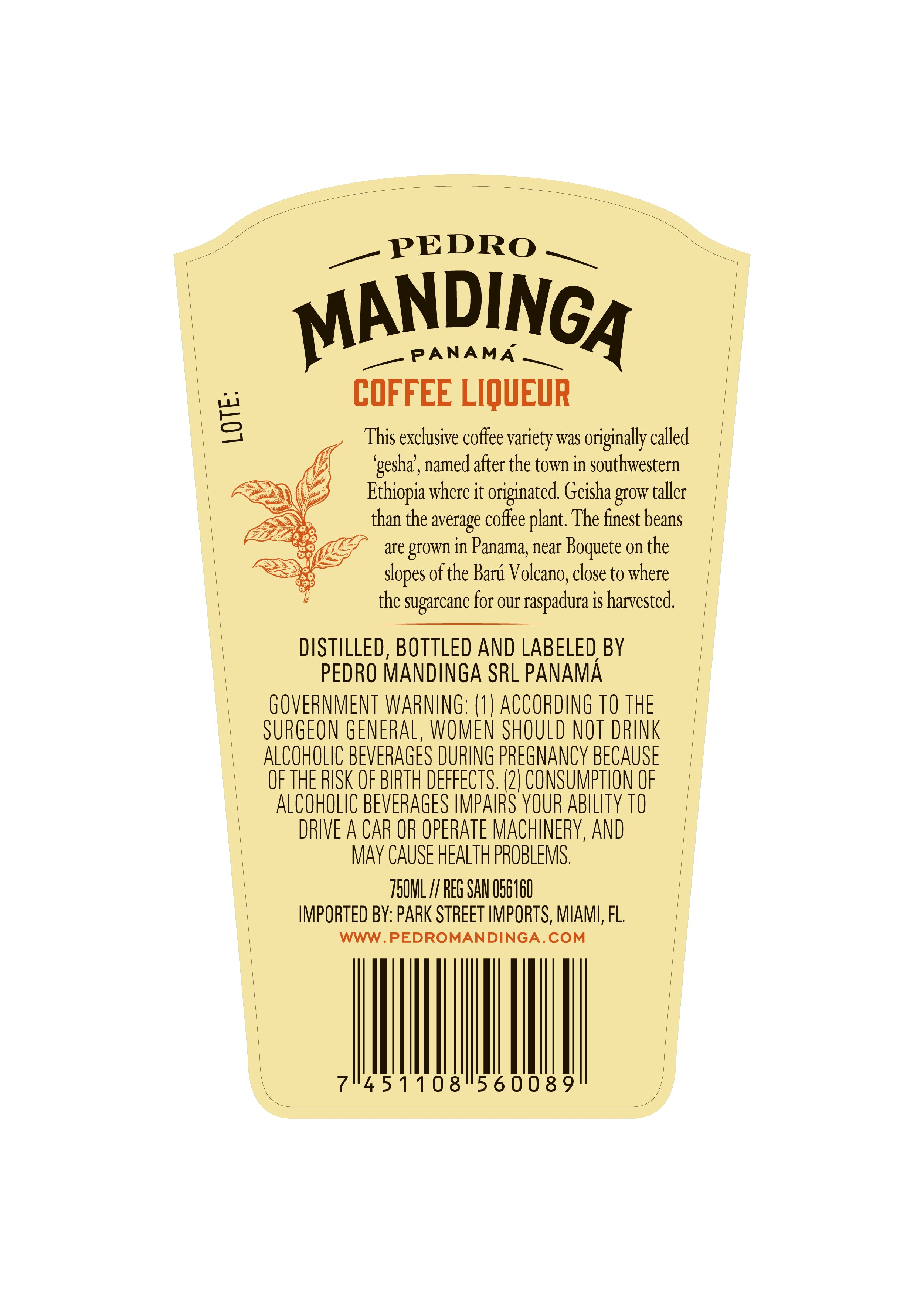 Ron Pedro Mandinga Geisha