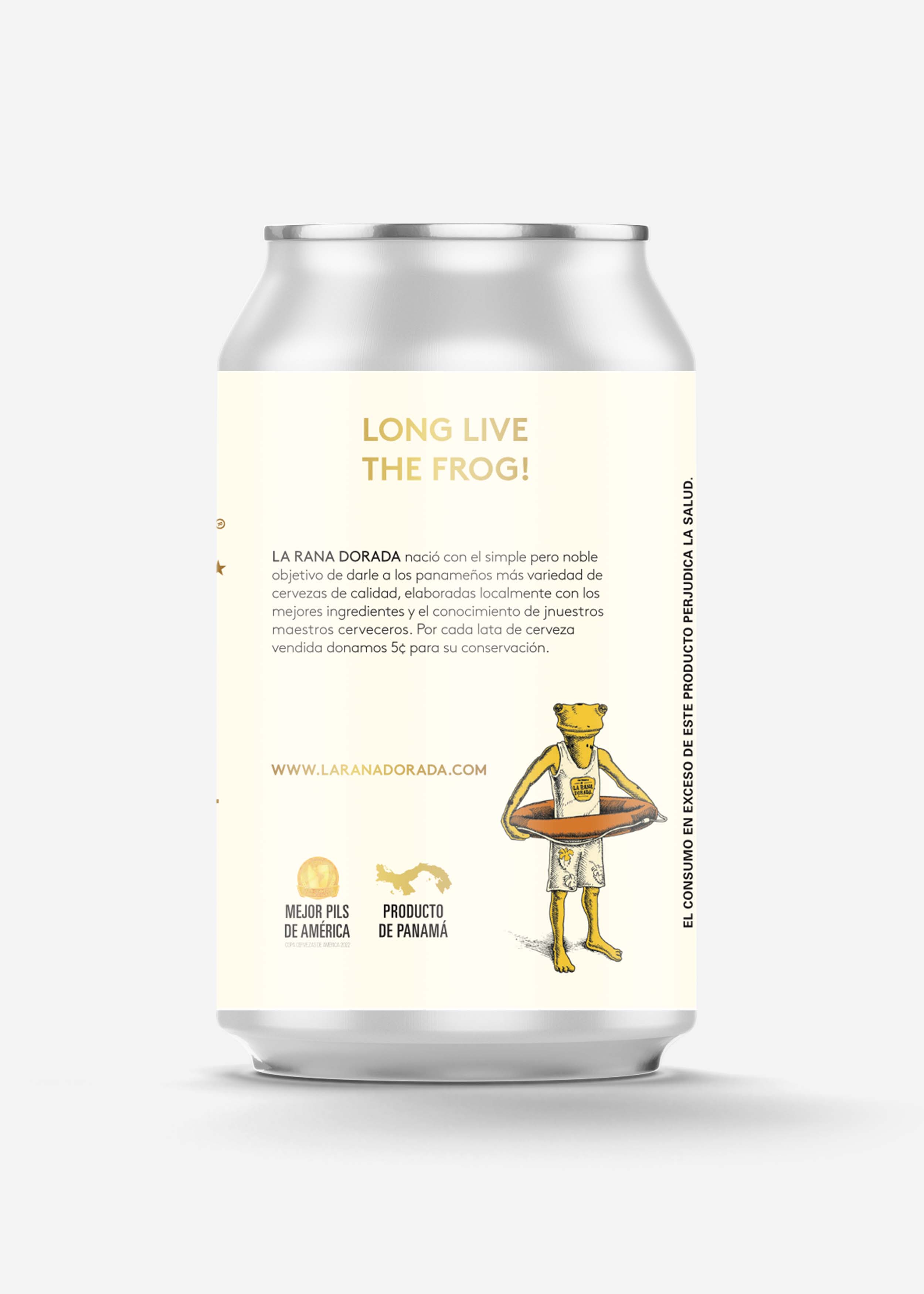 Cerveza Pils Lata - 355ml – La Rana Dorada