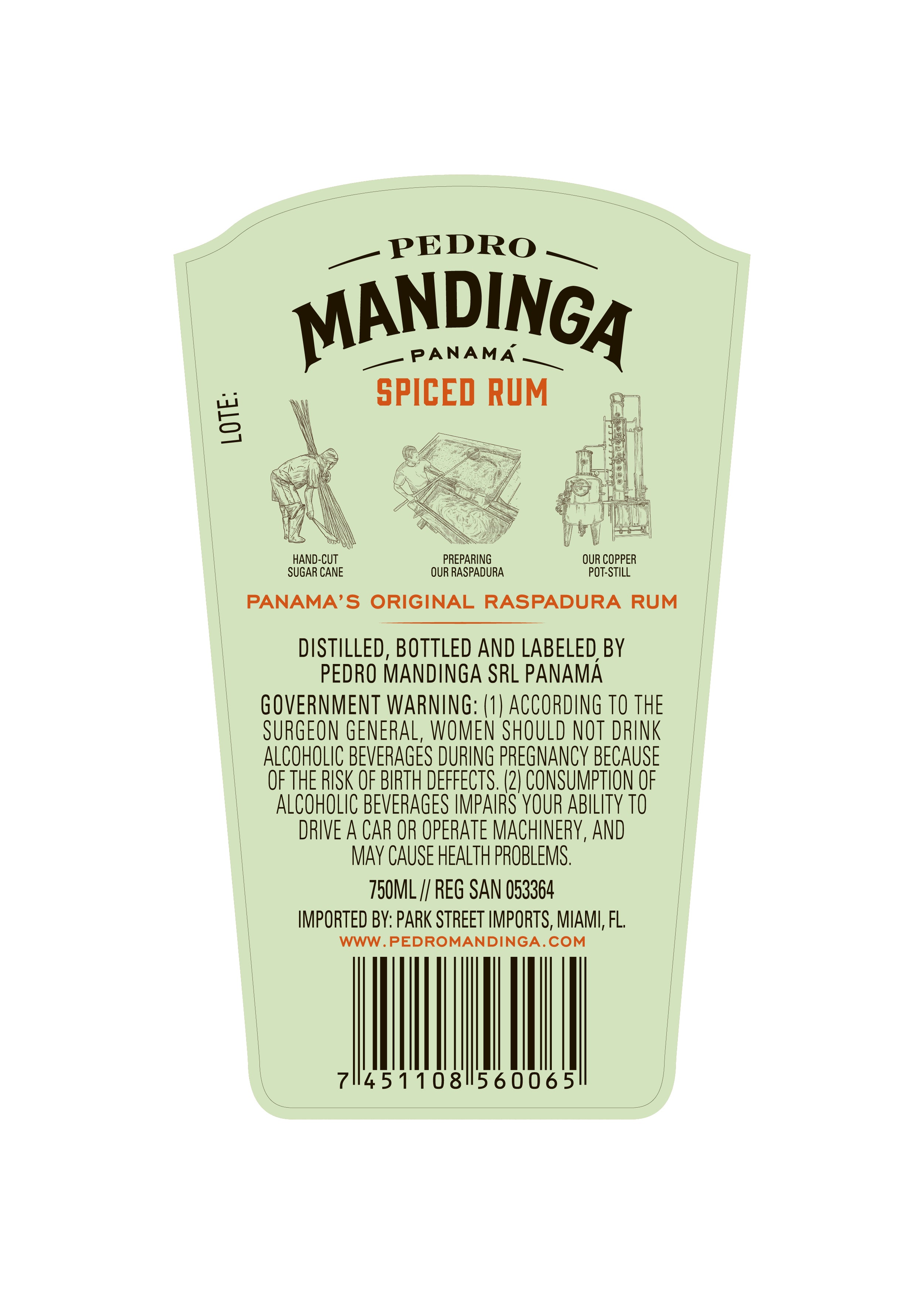 Ron Pedro Mandinga Spiced